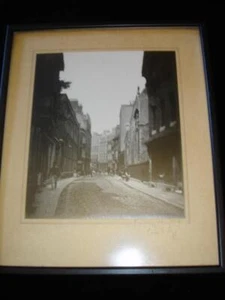 Gerahmt Antik Fotografie Cambridge Trinity Strasse Ramsey & Muspratt - Picture 1 of 6