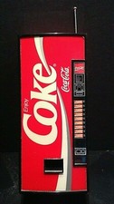 RADIOLINA a DISTRIBUTORE AUTOMATICO COCA-COLA COKE VINTAGE DA COLLEZIONE