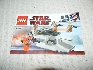 LEGO Star Wars Rebel Trooper Battle Pack 8083 Instruction Manual Book Only - Picture 1 of 2