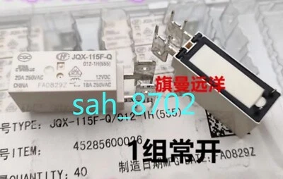 1 PCS NEW HF JQX-115F-Q 012-1H Relay 12V - Image 1 of 2