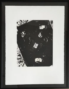 Rare Sam Francis 1982 Original Aquatint Print ED T.P SFE-600 Signed Framed - Picture 1 of 5