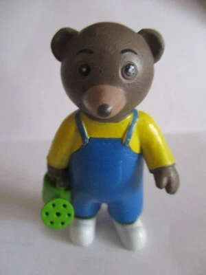 Figurine Petit ours Brun " Jardinage " - Photo 1/4