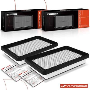 A-Premium 2Pcs Front Engine Air Filter for Geo Prizm 1993-1997 L4 1.6L L4 1.8L - Picture 1 of 9