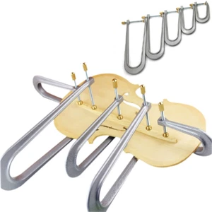 1 Pz Lega di Alluminio Violino Barra Basso Morsetto Fascio Suono Strumenti di Incollaggio - Foto 1 di 12