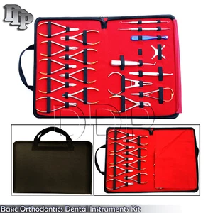 Basic Orthodontics Dental Instruments Set 18 Pcs Composite Kit Premium DN-2123 - Picture 1 of 4