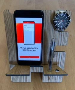 Desk Organiser - Flat Pack - Wood Effect - Never Used - Picture 1 of 3