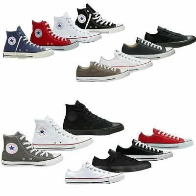 Converse Herren Damen Sneaker Low High Tops Chuck Taylor All Star Schuhe