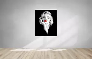 Marilyn Monroe Wall Décor-Digital Oil Painting Smoking-4199 - Picture 1 of 4