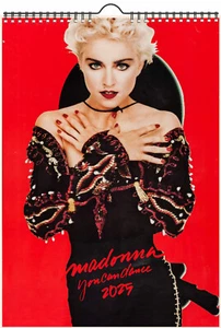 Wandkalender 2025 (12pg) MADONNA Vintage Musik Poster 1005 - Bild 1 von 2