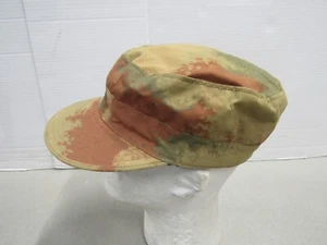 Czech Desert Camo Field Hat Cap w/ Ear Flaps 1990s Czechoslovakia NOS 56 - Picture 1 of 19