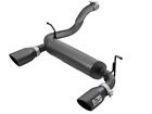 aFe 49-48067-B-AT Rebel Series 2-1/2 IN 409 Stainless Steel Axle-Back Exhaust Sy