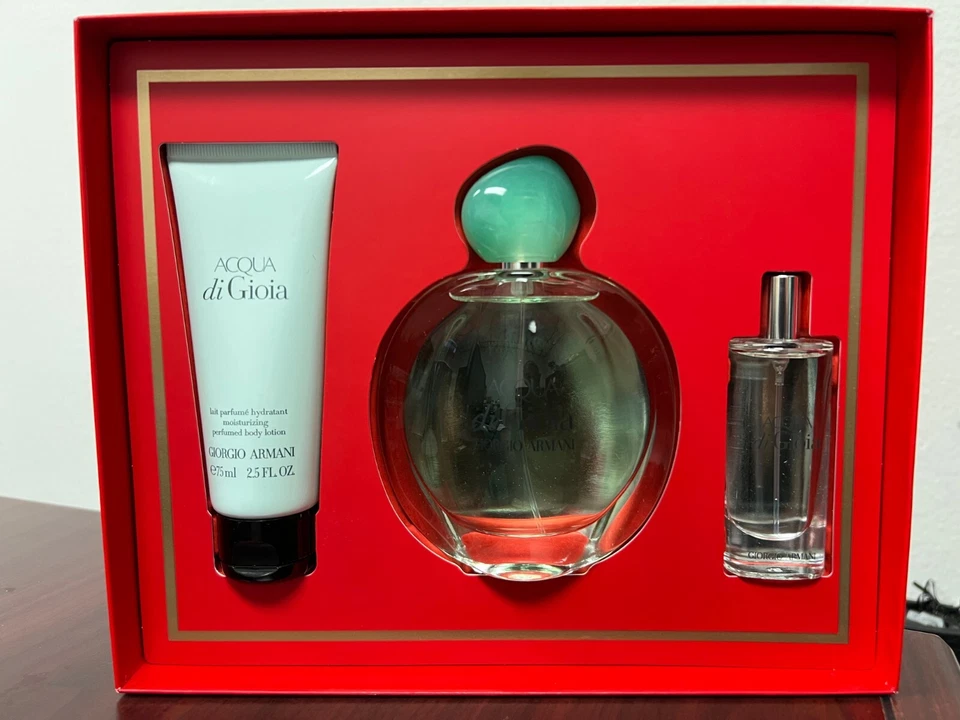Giorgio Armani ACQUA Di Gioia 3pcs Eau De Parfum Gift Set for Women