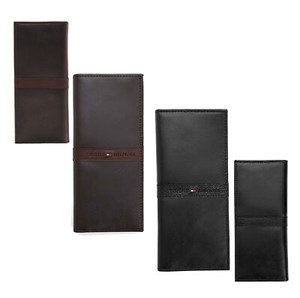 Tommy Hilfiger Men's Leather RFID Protection Secretary Organizer Bifold Wallet