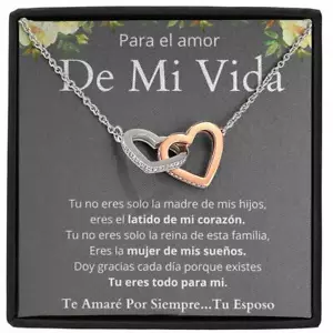 Regalo para esposa Regalos de Aniversario para mi Esposa Navidad Dia De La Madre - Picture 1 of 10