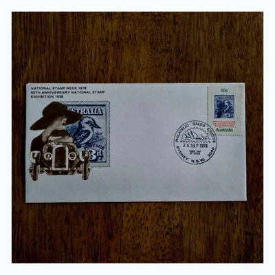 1978 AUSTRALIAN NATIONAL STAMP WEEK FDC #117 COLLECTIBLE FIRST DAY COVER - Image 1 of 2