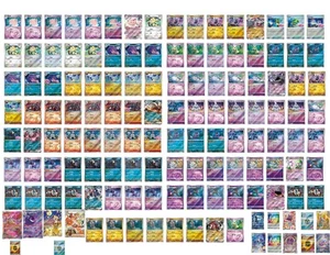 136 Piezas Pokemon S-Chino 2025 Paquete de Gemas Vol.3 CBB3C Juego de Sellos Comunes 1/2/3 Estrellas - Imagen 1 de 3