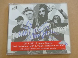 TOKIO HOTEL signed Autogramm signiert "DER LETZTE TAG CD1" CD-Cover  ACOA  COA - Bild 1 von 2