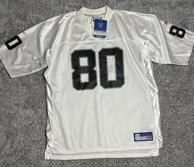 NUEVO RARO Camiseta Adidas JERRY RICE #80 Oakland Raiders Blanca Para Hombres 2XL Foto 1 de 4