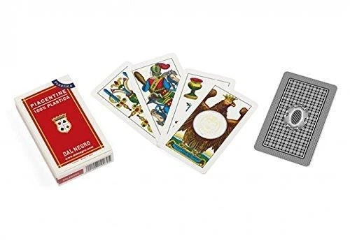 Carte Da Gioco - Dal Negro: Carte Da Gioco Piacentine N.109 Plastica - Immagine 1 di 1