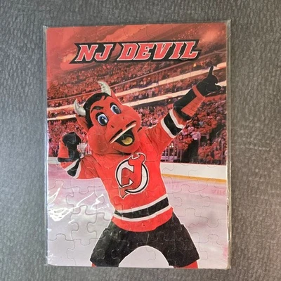 NHL NJ Devils Mascot Tray Puzzle 50 piece New! - Image 1 of 3