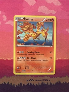 Pokemon Card Moltres Next Destinies Holo Rare 14/99 Near Mint - Foto 1 di 2