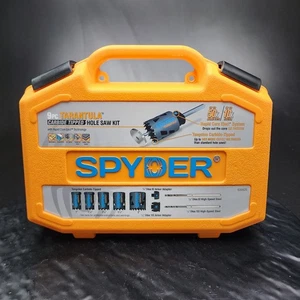 SPYDER # 600925: 9 Piece Tarantula Carbide-Tipped Hole Saw Kit (NEW) - Picture 1 of 6