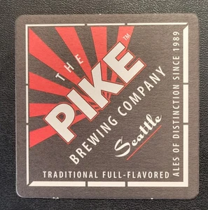 Sottobicchiere birra - Pike Brewing Company - Seattle - Washington - Foto 1 di 2