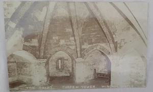 VINTAGE WINDSOR ENGLAND RPPC DIE GRUFT AUSGANGSSPERRE TURM VERLIES GEFÄNGNIS WINDSOR BURG - Bild 1 von 2