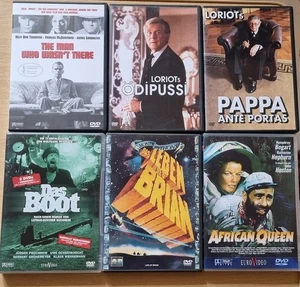 DVDs 9 Don Camillo 2x Loriot 2x Das Boot African Queen Leben des Brian u.w. - Bild 1 von 2