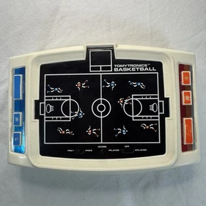 Tomytronics Tomy Electronics Game 2 Person Handheld Basketball Vintage ~ WORKING - Picture 1 of 12