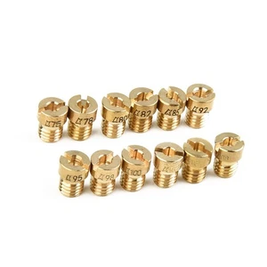 Racing Vergaser Vergaser Main Jet 12Pcs Carb Jets Brandneu Heißer Verkauf - Picture 1 of 12