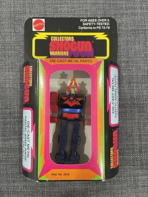 沃尔特斯 V,1978 年美泰 Shogun Warriors 3 英寸压铸编号 2994,全新带盒,未打孔! — 第 1/4 张图片