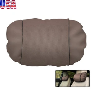 Car Seat Headrest Pad Memory Foam Pillow Head Neck Rest Support - Picture 1 of 12