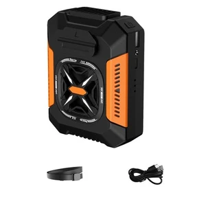Cooling Waist Fan with Built in LED Compact Design for Outdoor Adventures - Afbeelding 1 van 14