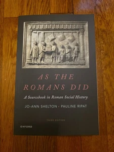 As the Romans Did: A Sourcebook in Roman Social History, , Shelton, Jo-Ann,Ripat - Picture 1 of 4