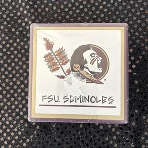 Juego de 4 posavasos para bebidas Florida State Seminoles sellado nuevo - Imagen 1 de 6