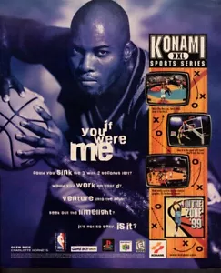 JUEGOS Konami XXL Serie Deportiva Glen Rice Hornets 99 - Imagen 1 de 1