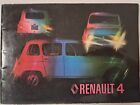 Notice Officielle Renault 4L Conduite et Entretien. En Bon état d'origine 