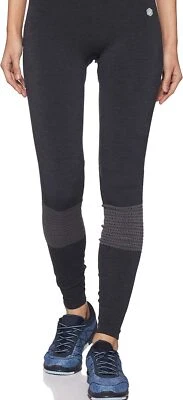 ASICS Seamless Ladies Running Leggings Performance, Black Heather, XS - Image 1 of 4