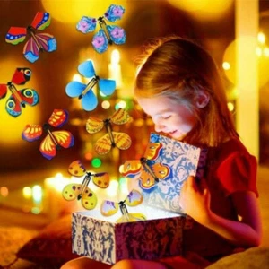 NEW 10x Magic Flying Butterfly Card Surprise Wind Up Butterfly in The Book 2024 - Picture 1 of 10