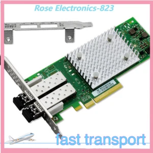 QLE2692-SR ORIGINAL QLOGIC dual port 16 Gbit PCIe 3.0 Host Bus Adapter - Picture 1 of 5