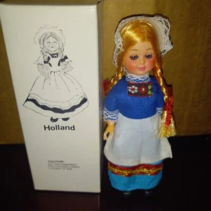 Holland Vintage Nationality Doll With Sleeping Eyes - Picture 1 of 5