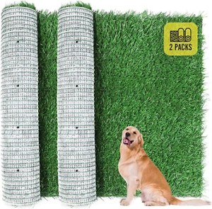 Puppy Artificial Grass Pee Pad for Dogs Potty Trianing 18 X 14 Inches, 2 Pack... - Picture 1 of 1