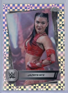 2025 Topps Chrome WWE X-Fractor 41 Jazmyn Nyx – NXT - Picture 1 of 2