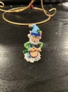 ENESCO NORTH POLE VILLAGE PEWTER: POPKINS the DRUMMER SANDI ZIMNICKI NEW - Picture 1 of 6