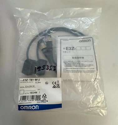 Omron  E3Z-T81-M1J  Photoelectric Switch Sensor  E3ZT81M1J NEW - Image 1 of 3