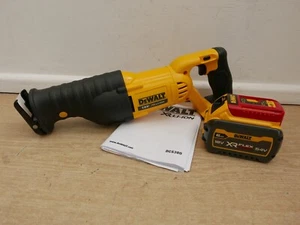 DeWalt DCS380 18V XR Recip Saw Bare Unit + DCB546 6 ah flexvolt Battery - Picture 1 of 3