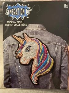 Colorful Unicorn Stick on patch brand new - Picture 1 of 1