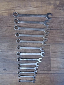 MAC Tools Metric Combination Wrench Lot 6mm - 19mm Lot of 13 Wrenches - Picture 1 of 7