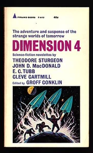 Dimension 4, SF Anthology, Pyramid F-973, 1964 - PBO Anthology - Foto 1 di 3